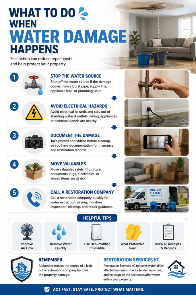 Top Water Damage Restoration Company in Kansas City: Fast, Reliable, and Local