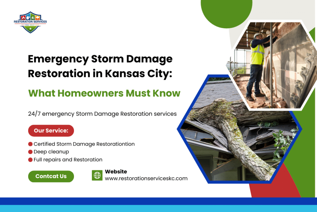 Emergency Storm Damage Restoration in Kansas City: What Homeowners Must Know