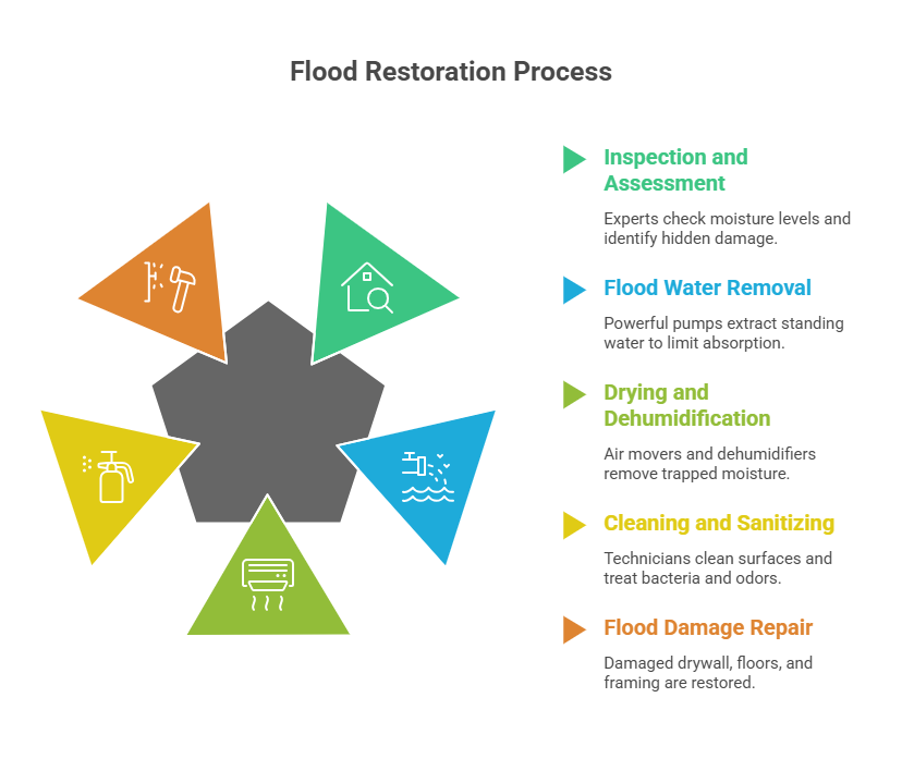 Understand the Flood Restoration Process