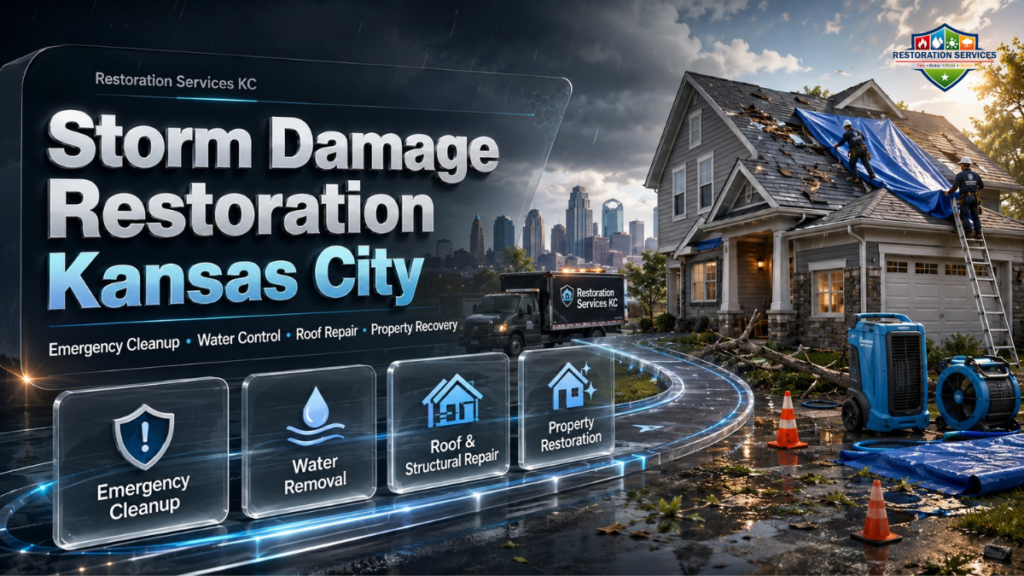 Storm Damage Restoration in Kansas City: Emergency Cleanup and Repair Guide