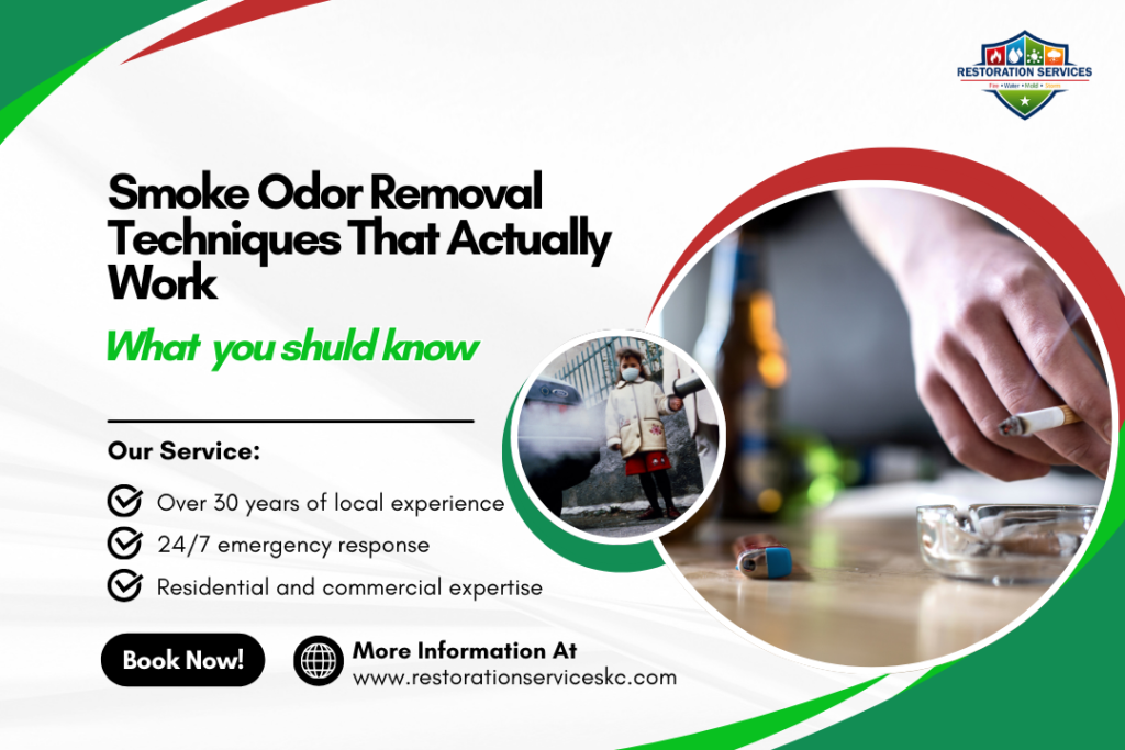 Smoke Odor Removal Techniques That Actually Work