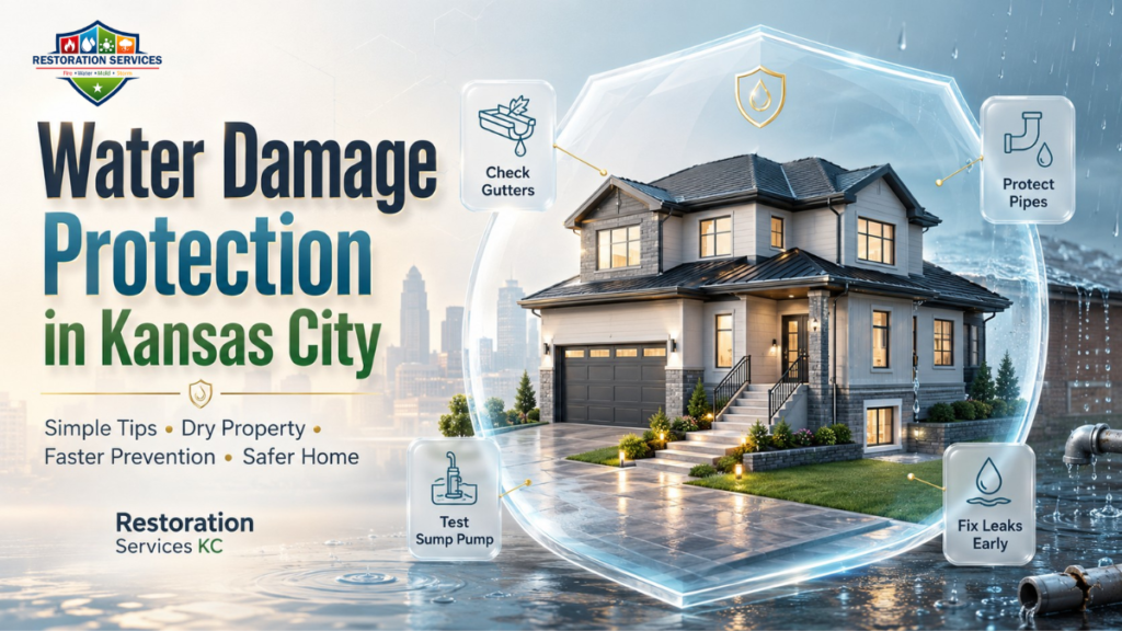 Water Damage Protection in Kansas City: Simple Tips to Protect Your Property
