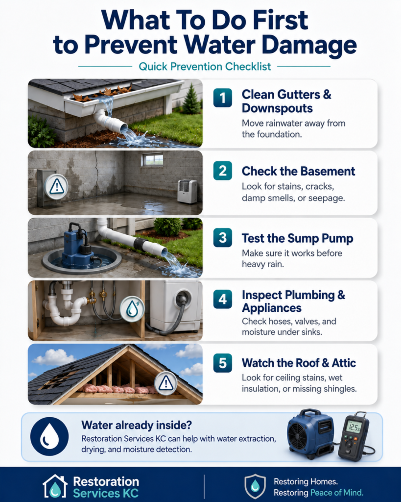 Water Damage Protection in Kansas City: Simple Tips to Protect Your Property