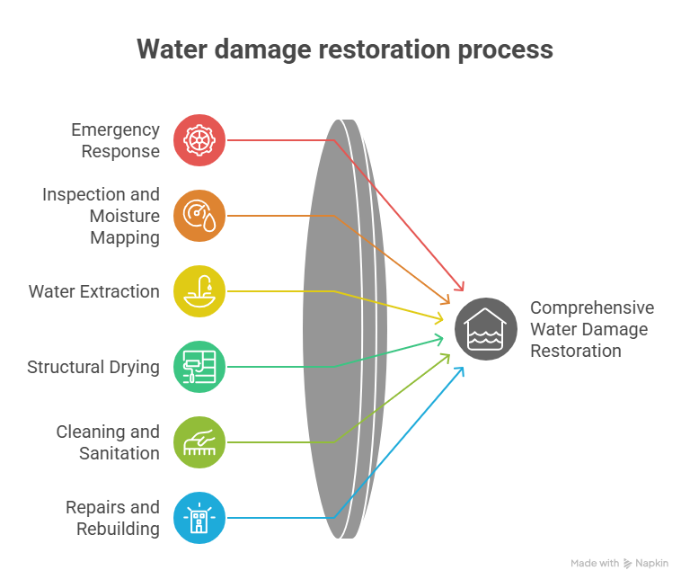 Water Damage Restoration Process