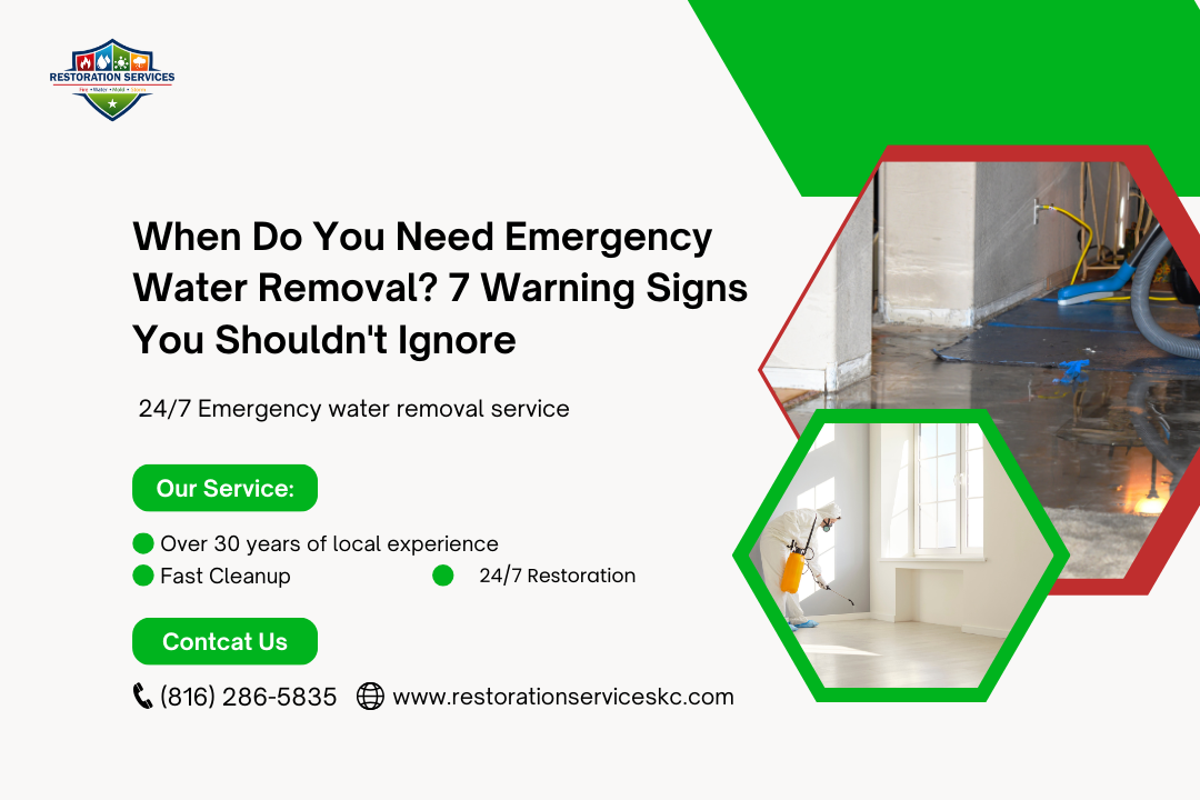 When Do You Need Emergency Water Removal? 7 Warning Signs You Shouldn't Ignore