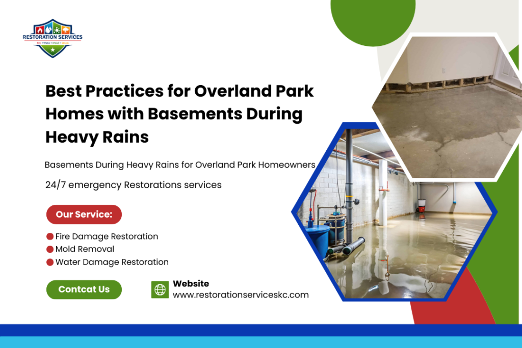 Best Practices for Overland Park Homes with Basements During Heavy Rains