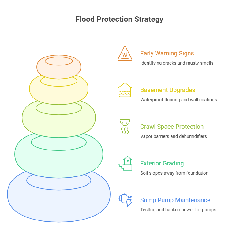 Spring Flooding Basement Risks – How to Protect Your Home Before Heavy Rains