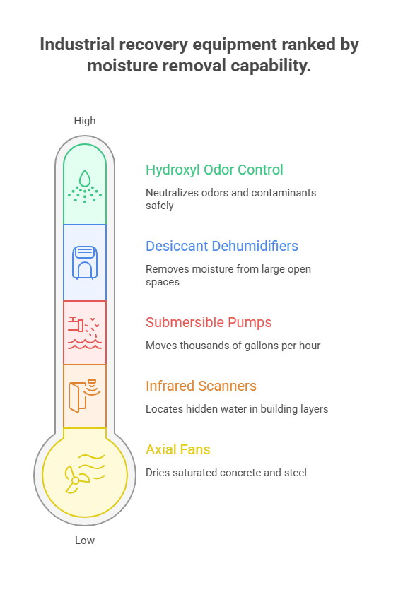 Industrial Flood Cleanup: What Makes It Different?