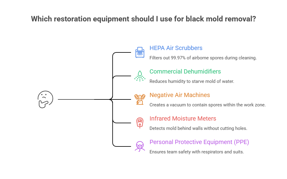 Removing Black Mold Safely: What Homeowners Should Avoid