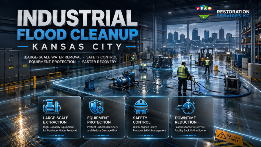 Industrial Flood Cleanup in Kansas City: What Makes It Different?