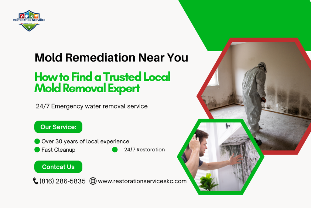 Mold Remediation Near You: How to Find a Trusted Local Mold Removal Expert