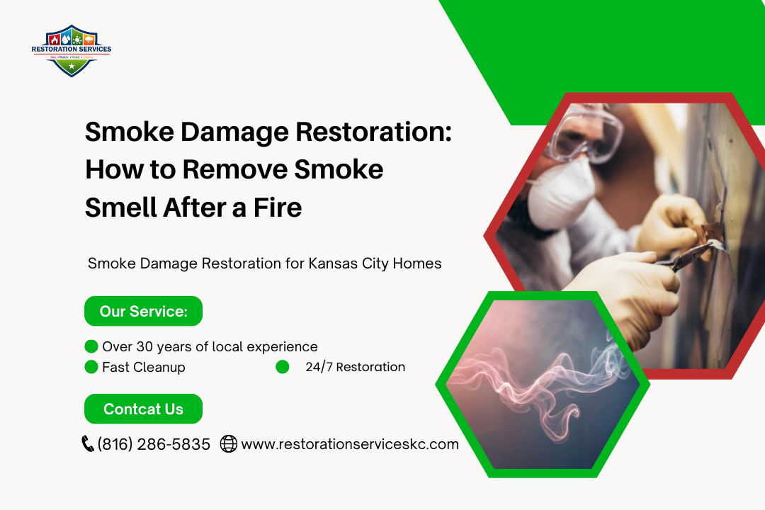 Smoke Damage Restoration: How to Remove Smoke Smell After a Fire