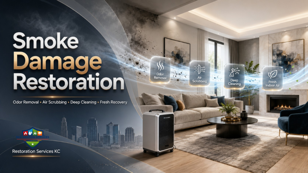 Smoke Damage Restoration in Kansas City: How to Remove Smoke Smell After a Fire