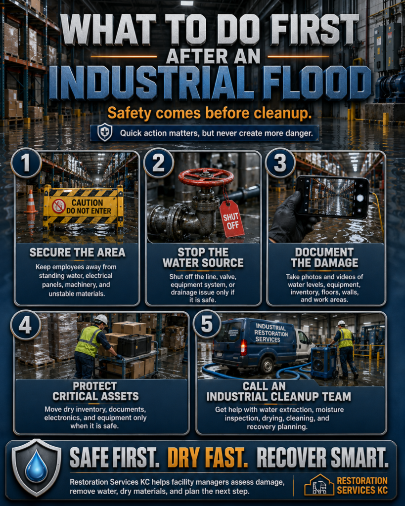 Industrial Flood Cleanup in Kansas City: What Makes It Different?
