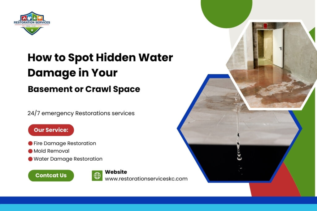 How to Spot Hidden Water Damage in Your Basement or Crawl Space