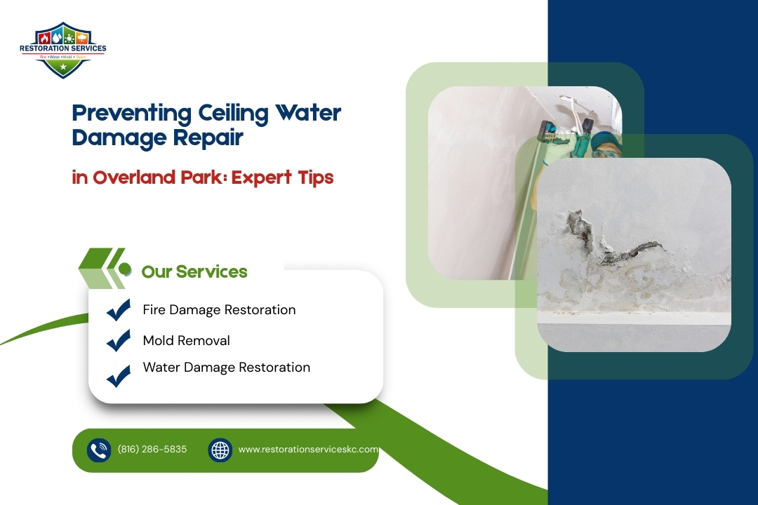 Preventing Ceiling Water Damage Repair in Overland Park: Expert Tips