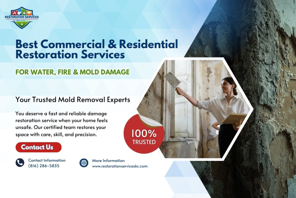 Best Commercial & Residential Restoration Services for Water, Fire & Mold Damage