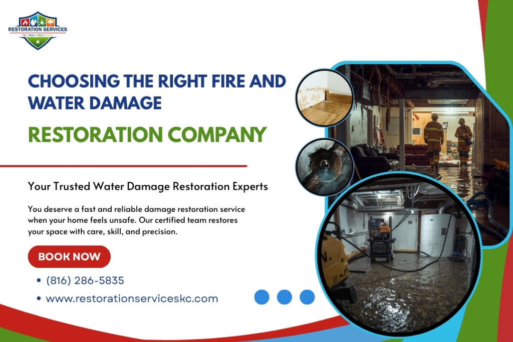 Choosing the Right Fire and Water Damage Restoration Company
