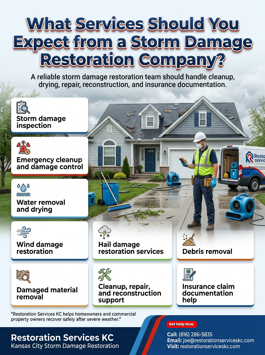 Storm Damage Restoration Company