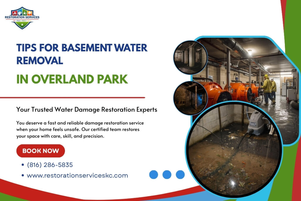 Tips for Basement Water Removal in Overland Park