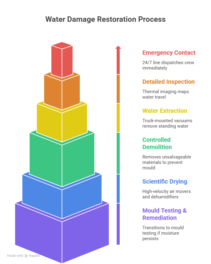 Water Damage Restoration Process