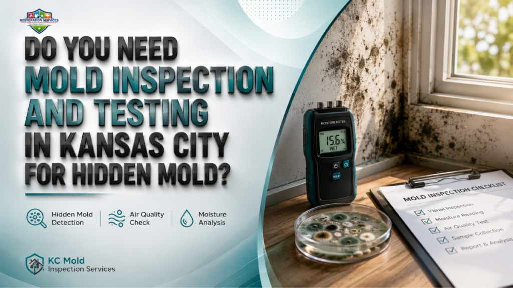 Do You Need Mold Inspection and Testing in Kansas City for Hidden Mold?