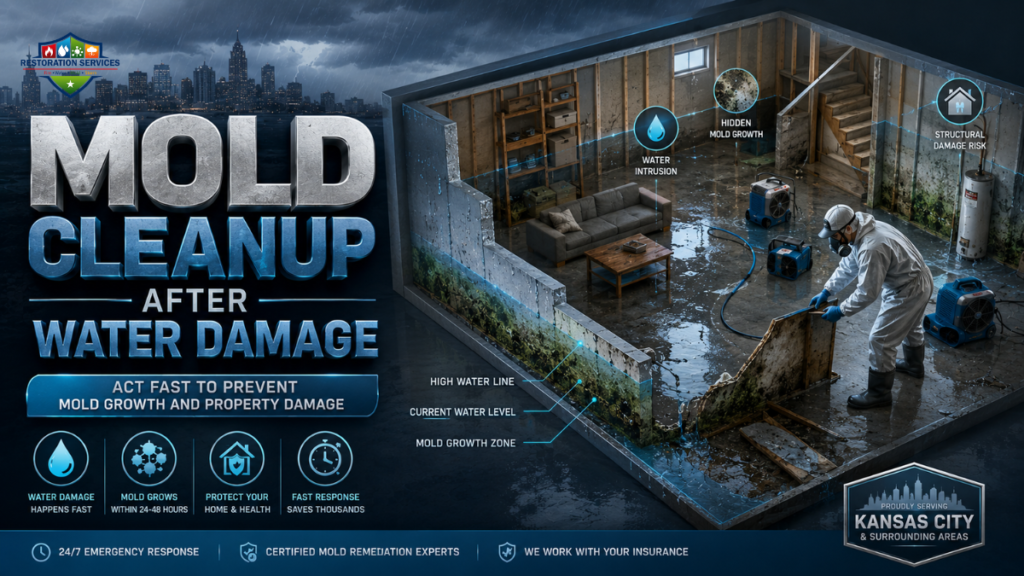 How Fast Do You Need Mold Cleanup After Water Damage in the KC Area?