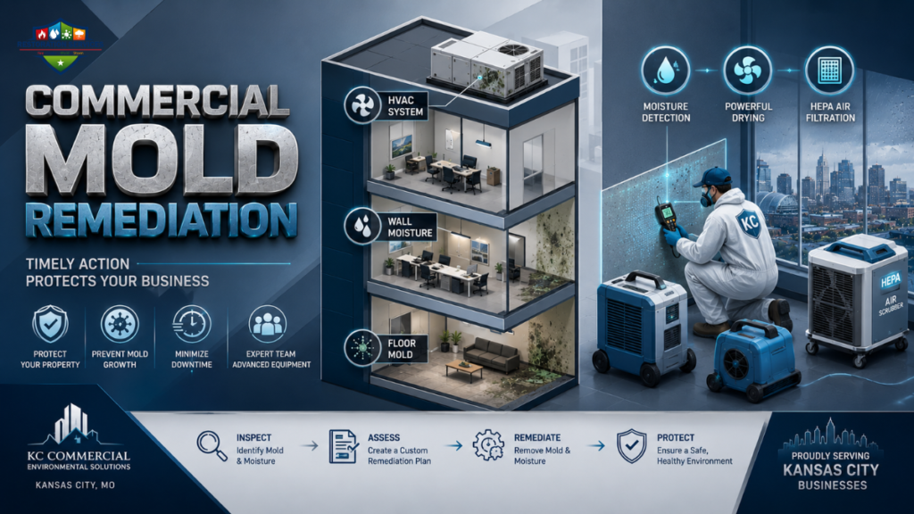 When Should Businesses Schedule Commercial Mold Remediation in Kansas City?
