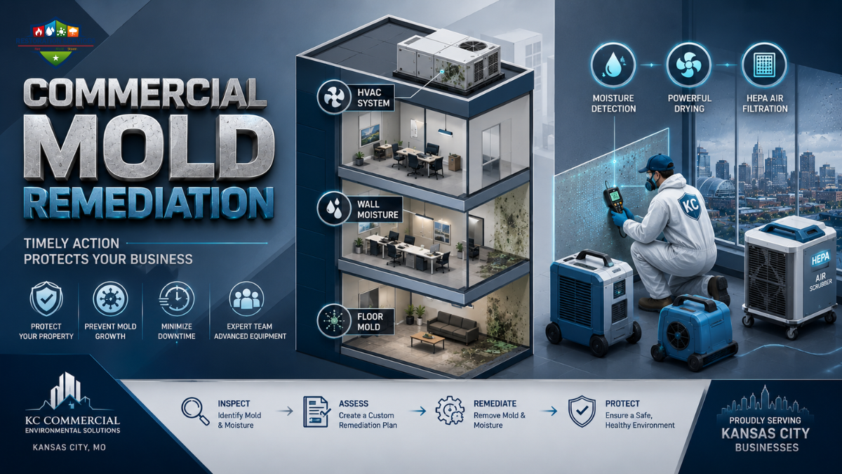 When Should Businesses Schedule Commercial Mold Remediation in Kansas City?