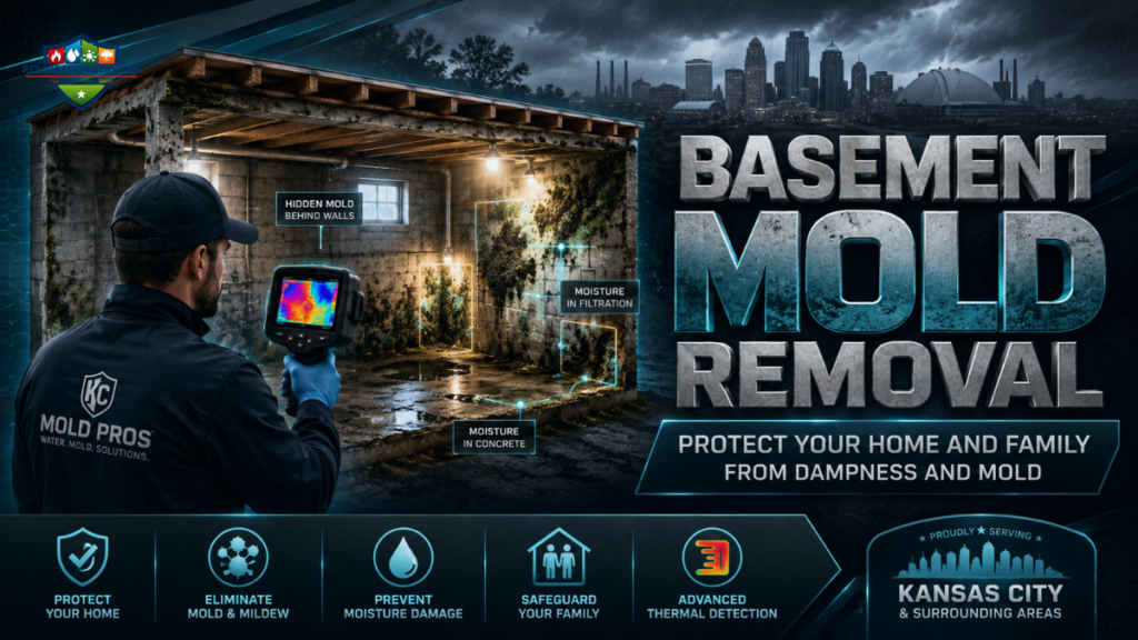 Why Is Basement Mold Removal in Kansas City Important for Damp Homes?