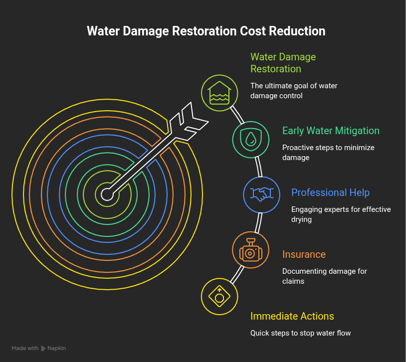 Water Damage Restoration Cost Reduction