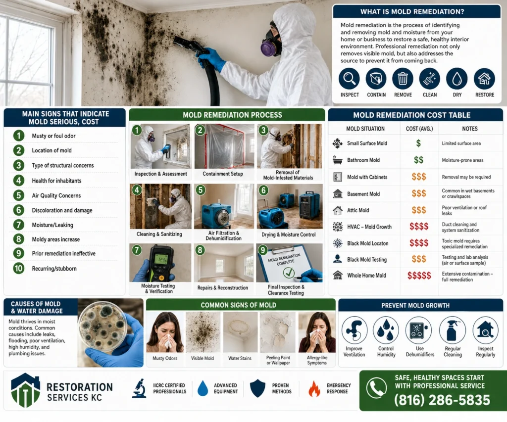 mold removal cost