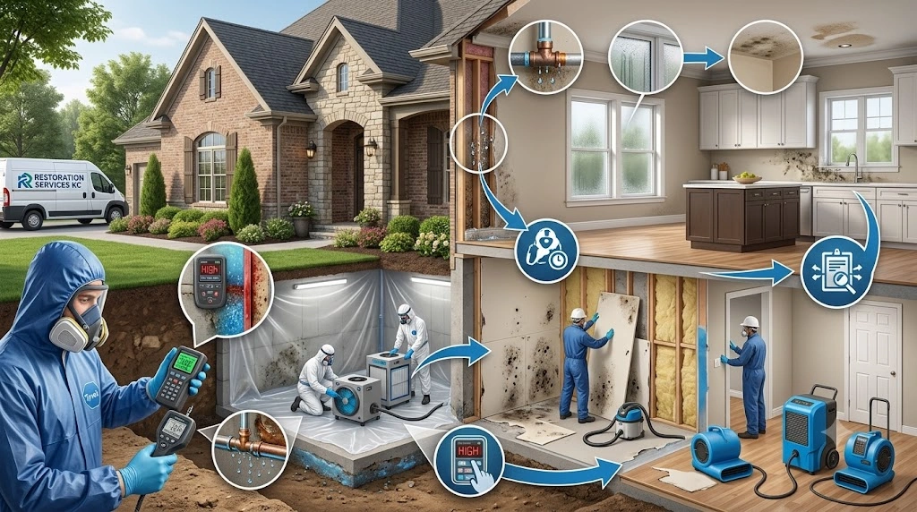 Mold Removal Services in Mission Hills, KS